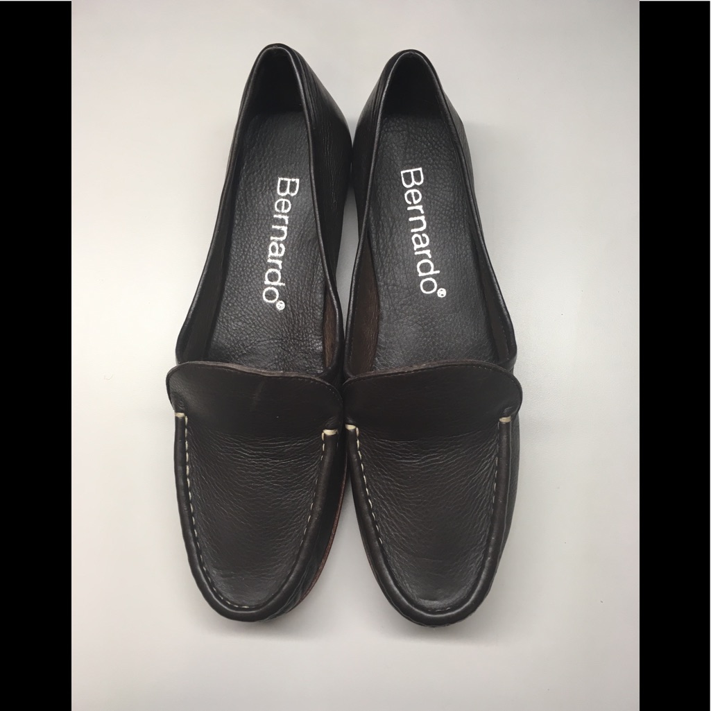 Bernardo Brown Loafers Sz 6m